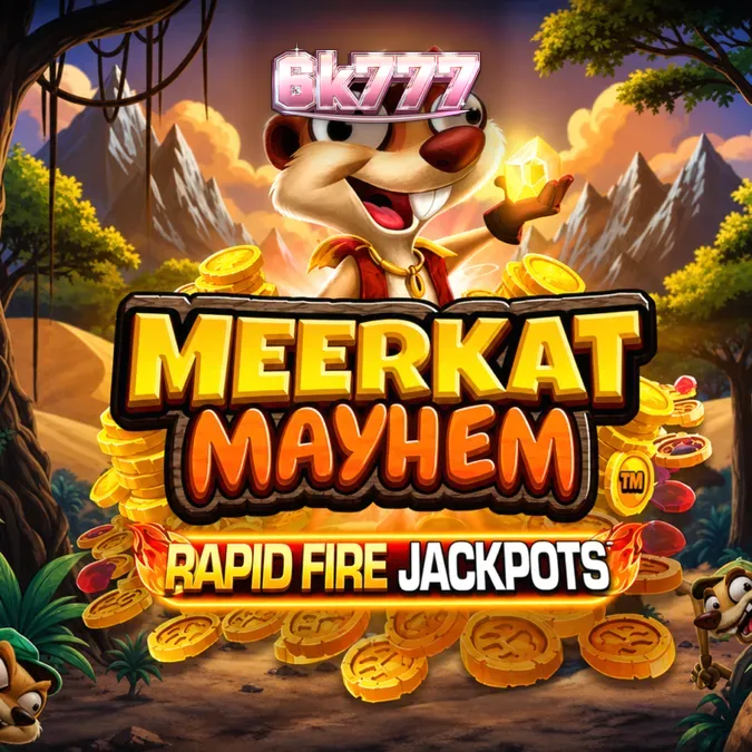Meerkat Mayhem slot gameplay interface
